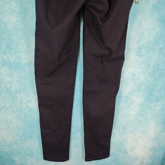 Watch LA Jeans with Belt, NWT, Women's, Black, Size 7 (W27 to W31) - Picture 6 of 8